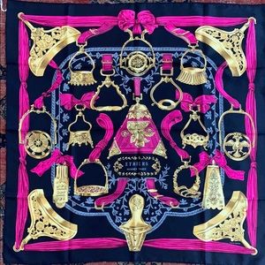 Hermes Etriers scarf